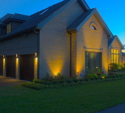 side of house lighting ideas