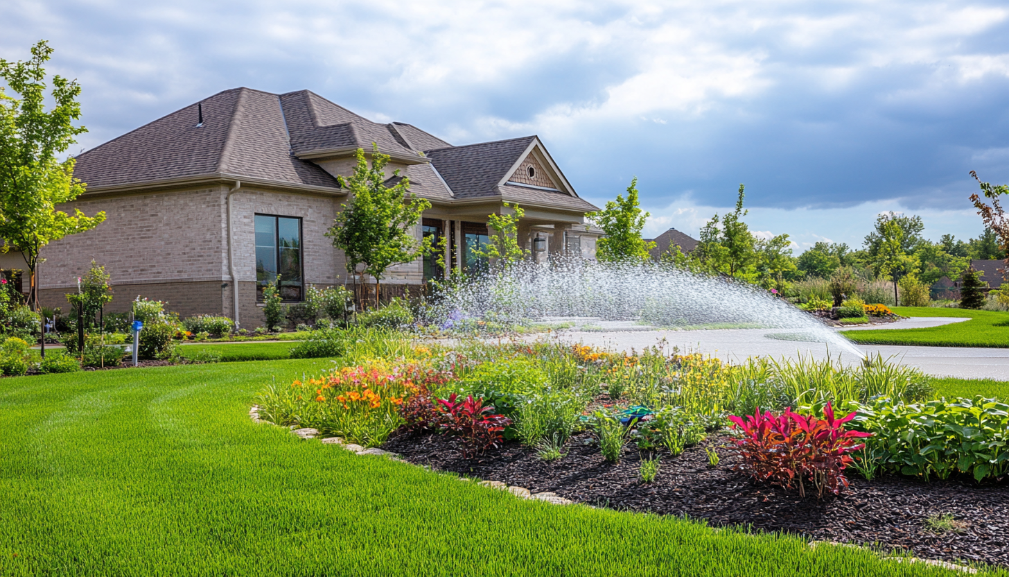 in ground lawn sprinkler system