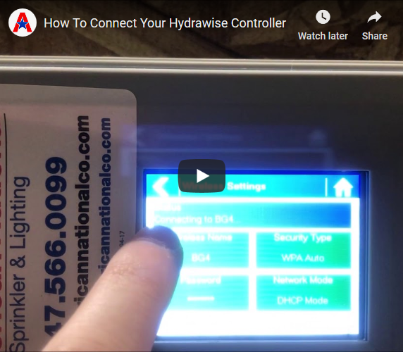 How to Connect Your Hydrawise Controller