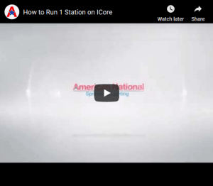 how to run station on icore | American National Sprinkler & Lighting