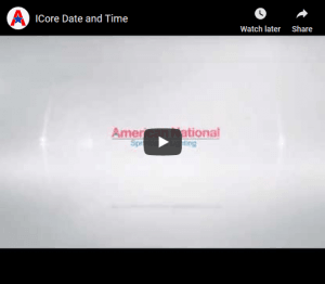 how to set icore date and time | American National Sprinkler & Lighting