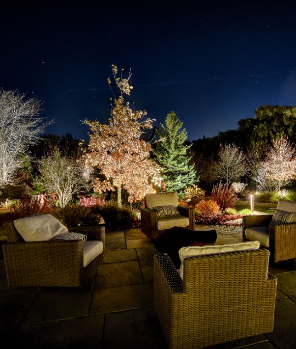 American National Sprinkler & Lighting - Skokie landscape lighting can help illuminate your outdoor space.