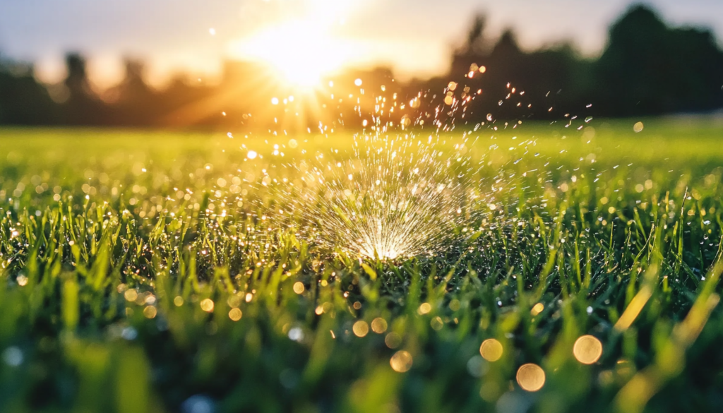 modern sprinkler system