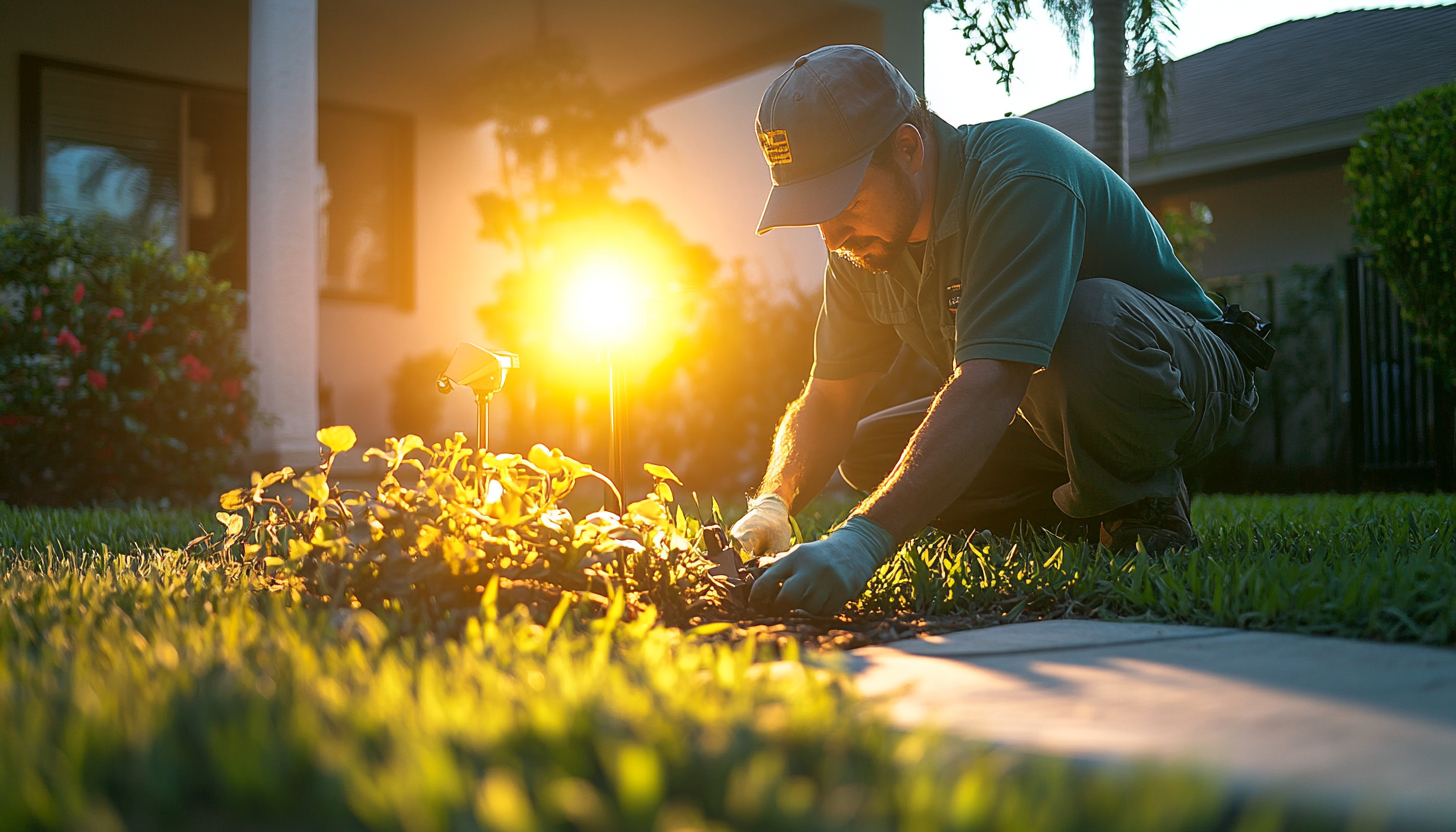 landscape lighting repair from American National