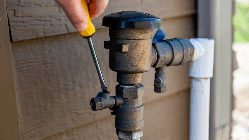 diy sprinkler start-up 