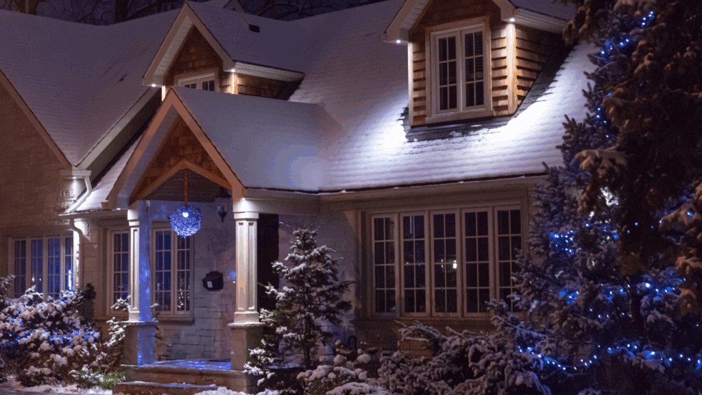 holiday landscape lighting
