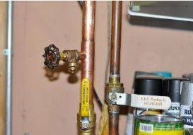 American National Sprinkler & Lighting - plumber will make a T from your mainline to set up the irrigation shut off valve and boiler drain - the process of installing a sprinkler system.